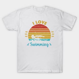 I love swimming T-Shirt